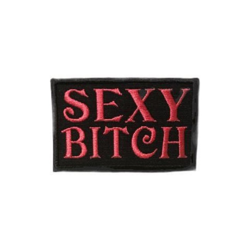 Funny Biker Patch or Funny Dog Patch SEXY BITCH